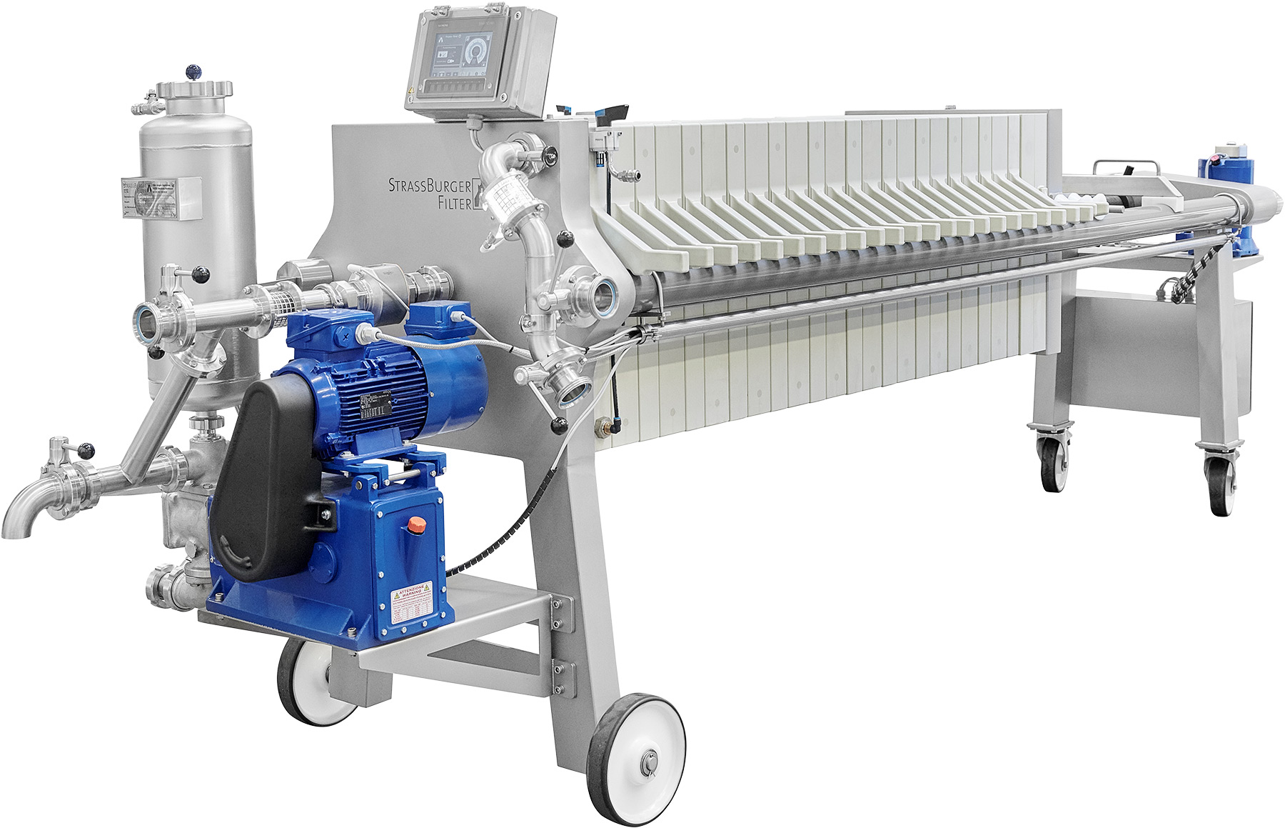 Kammerfilterpresse Clean System
